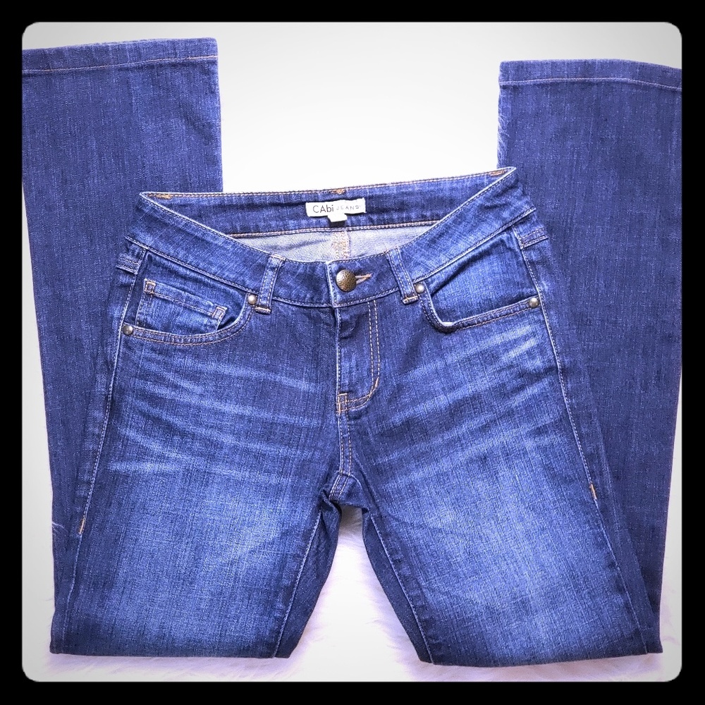 Like new CAbi Baby bootcut  jeans  size 2